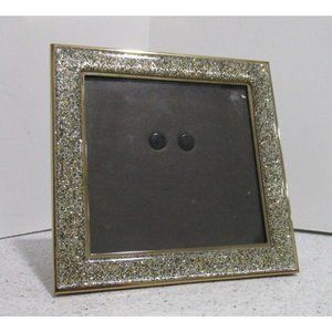 *Kensie Home Champagne Golden Burst Glitter Jelly Square Table Top Frame